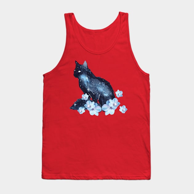 cute cat Tank Top by artby-shikha